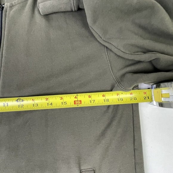 DRYKORN FOR BEAUTIFUL PEOPLE Cardigan Zip Up Sleeve Pockets Green Men’s Large EC - Picture 5 of 10